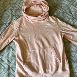 Nike hooded sweatshirt.